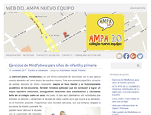 Tablet Screenshot of ampanuevoequipo.org